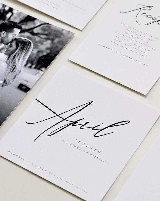 Hochzeitskarte Einladung zur Hochzeit - Checkliste Hochzeit